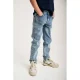 Tumble ’n Dry straight leg jeans light blue denim