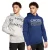 Crosshatch Heren Shardo Hoodie (Set van 2) (Marine / Grijze Mars)