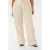 Kaffe Curve straight regular waist broek ecru