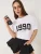 Bianco Lucci Shirt  zwart / wit