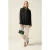 Oltre Hooded Jacket With Buckle Black
