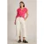 White Stuff Nelly Notch Neck Tee Mid Pink
