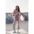 Mikuta The Pink Faded Cropped Straight Jeans Pink