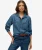 Denim Oversized Overhemd Blue