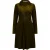 EsQualo Dress Wrap Velours Warm Olive