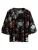 Next Blouse  kaki / oranje / donkerrood / zwart