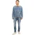 Jack And Jones Herenjeans van Bengaline, reguliere pasvorm (Blauwe Denim)