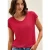 Cecil Dames Shirt met uitgesneden details in Rood