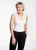 Tramontana Pippa Nos Basic Top V-neck Lace Tops En Singlets 001100-offwhite