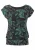 LASCANA Shirt  donkergroen / zwart