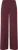 Ichi Broek Feva Lang Wide Bordeaux Rood dames