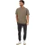 Brave Soul Heren Cargo Joggingbroek (Donkergrijs)