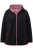 Ulla Popken Fleece jas  marine / rood / wit