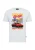 Oldskull Shirt  blauw / geel / rood / wit