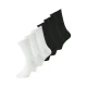 JACK & JONES JUNIOR sokken wit/zwart – set van 6