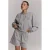 Refined Department wide leg sweatshort met strass-steentjes – grijs