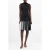 French Connection Mari Slvlss Pleated Dress Blackout Winter Whit
