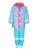 PLAYSHOES Functioneel pak ‘Eulen’  turquoise / pink / rosa / zwart