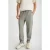 Sweatbroek met rechte pijpen en elastische tailleband