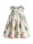 Next Jurk ‘Paddington’  ecru / blauw / smaragd / rosa
