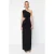 Damesjurk Unifarben Maxi Mouwloos Afstudeer-/Galajurk Slim Fit Avond- & Galajurk