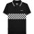 Lambretta Polohemd voor heren met getailleerd model (Zwart)