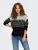Only Trui met ronde hals ONLJADE ANIMAL LS O-NECK NOOS KNT