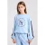 America Today sweater met print – blauw