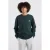America Today sweater met print – donkergroen