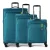American Tourister Kofferset ‘Nitestream’  azuur