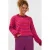 Ydence trui roze gebreid