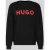 HUGO Sweatshirt met labeldetail, model ‘Dem’