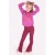 B.Nosy aansluitende sweater met print – paars