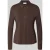 comma slim fit blouse van mix van viscose en elastaan