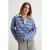 TRENDYOLMİLLA Dames Meerkleurig Gestreept Lang, Oversized Sweatshirts