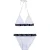 FILA Split Triangle Bikini Bright White