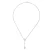 Orphelia Dames 925 Sterling Zilveren Ketting – Zilver ZK-2750