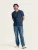 LEBASQ Onderhemd ‘Miles 3 Pack Crew Neck Long Fit’  navy