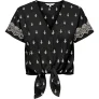 Only Onlsiesta willa emb ss knot but top dessin