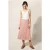 White Stuff Wilma Linen Wrap Skirt Red Mlt