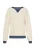 SANIKA Sweatshirt ‘Fashion Look’  beige / donkerblauw