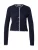 Abercrombie & Fitch Gebreid vest  navy / wit