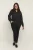 Blouse met lange mouwen Regular fit Black/White Dot black white