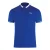 Cavalli Class Bold Stripe Collar Irisblauw Poloshirt