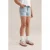 WE Fashion Blue Ridge slim denim short light blue denim
