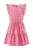 happy girls Jurk  pink / wit