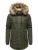 Ragwear Winterparka ‘Tawny Short’  olijfgroen