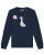 Watapparel Sweatshirt  navy / gemengde kleuren