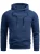 Alessandro Salvarini Sweatshirt ‘Calgarii’  navy / wit