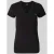 Armani Exchange T-shirt met V-hals en labelstitching
